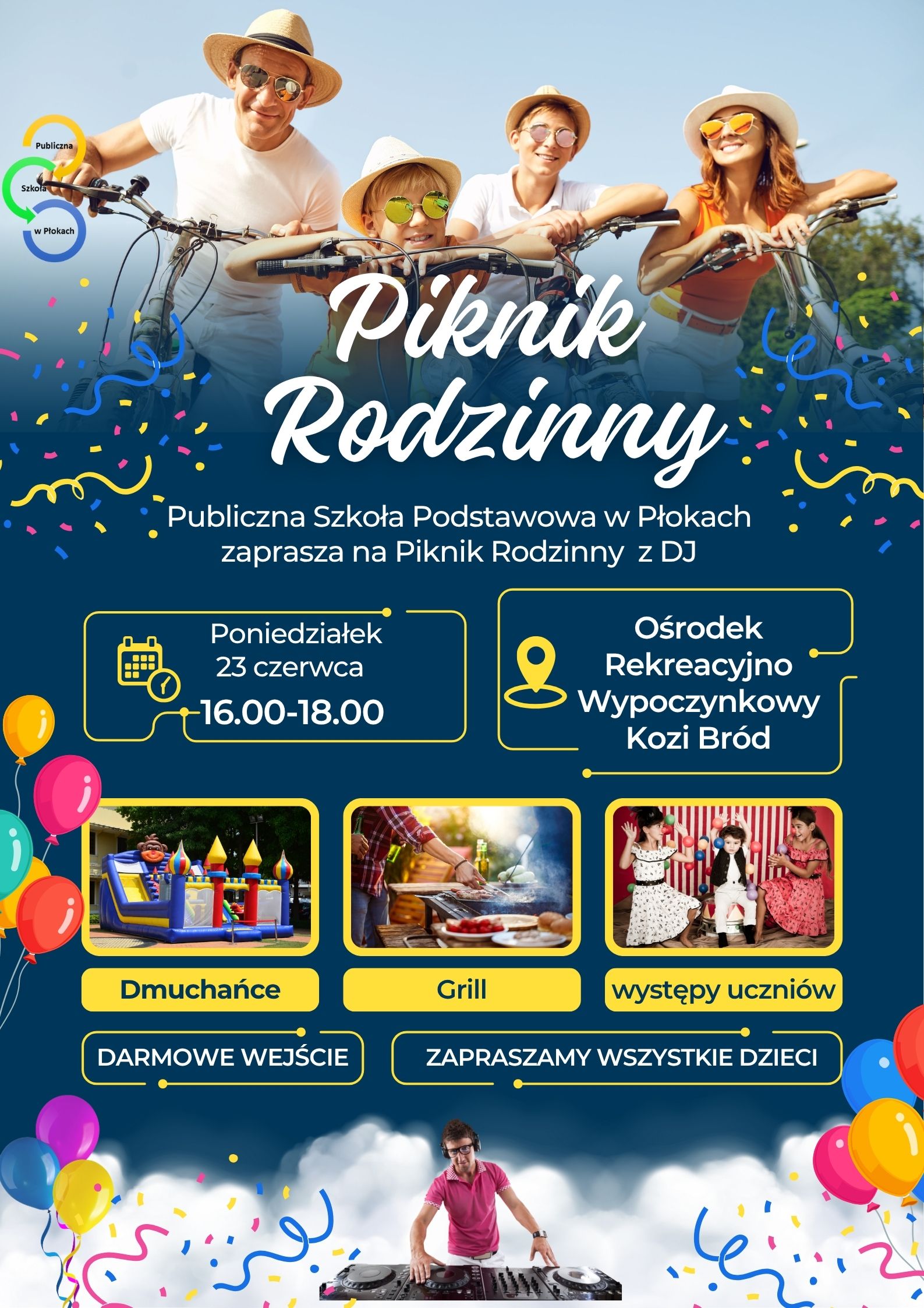 Piknik rodzinny – serdecznie zapraszamy